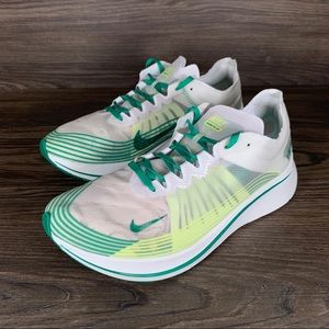 Nike Zoom Fly SP Shoes Mens Size 9.5 Green
